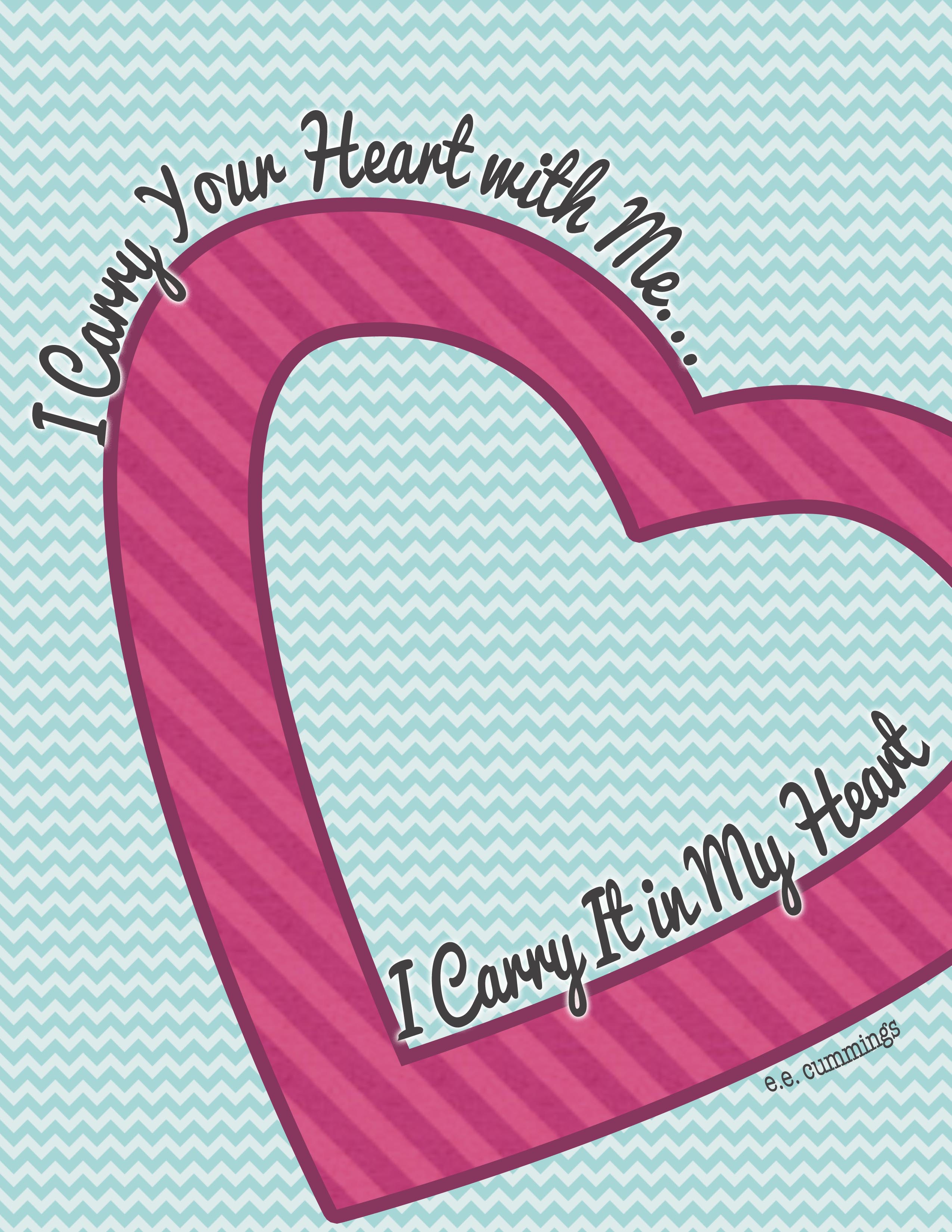 Valentine's Free Printable Clumsy Crafter