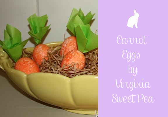 Carrot Eggs by Virginia Sweet Pea