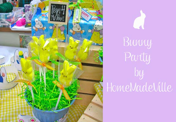bunny party by Homemadeville