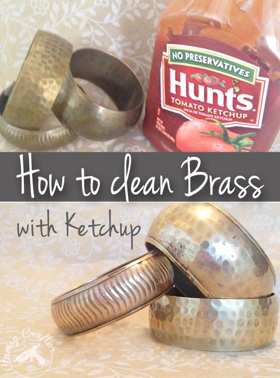 How to clean brass using a common kitchen item