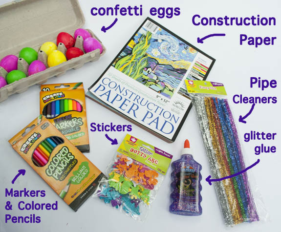 What to put in an Easter Basket for creative kids