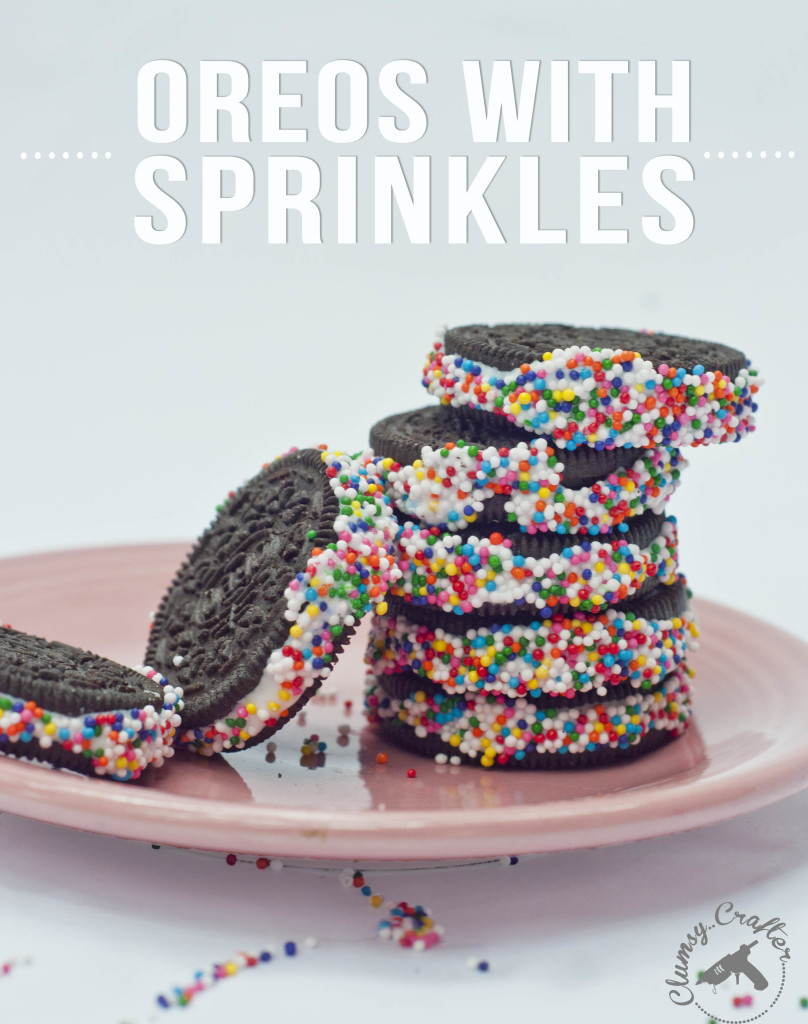 Oreos with Sprinkles