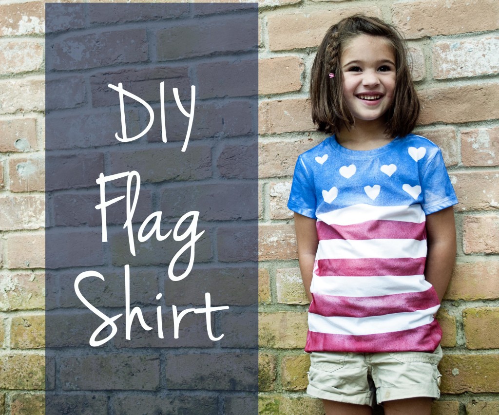 DIY Patriotic T-shirt for 4th of July from Clumsy Crafter