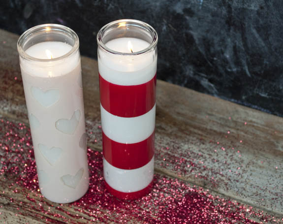 simple candle craft makeover