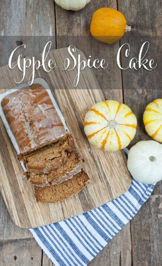 Apple Spice Cake - the perfect fall recipe for gift giving