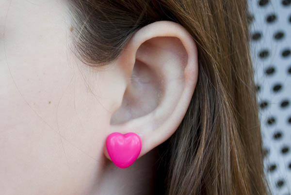 How to make heart earrings by melting biggie perler beads