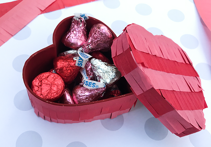 heart treat box - Pintata Style- Perfect for Valentine's Day