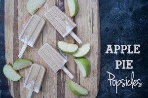 Apple Pie Popsicles