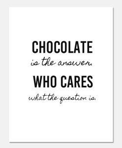 Chocolate Lover – Free Printable