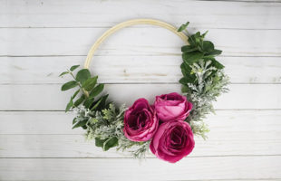 How to Make a Hoop Wreath – You Can Do It!