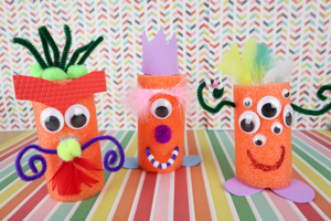 Fun Craft Idea For Kids! Pool Noodle Monsters