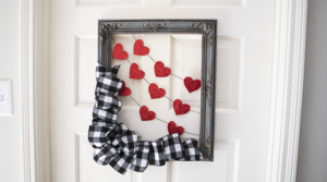 The Sweetest Valentine’s Day Wreath / Door Hanger