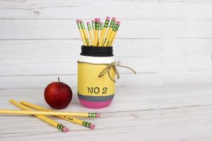 Pencil Mason Jar – Fun Teacher Gift Idea