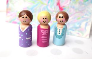 How to Paint Peg Dolls – Simple Craft to Entertain Kids